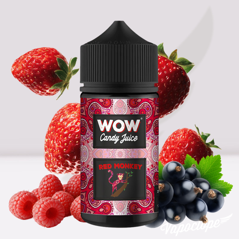 Red Monkey - 100ml - WOW Candy Juice Wow Candy Juice
