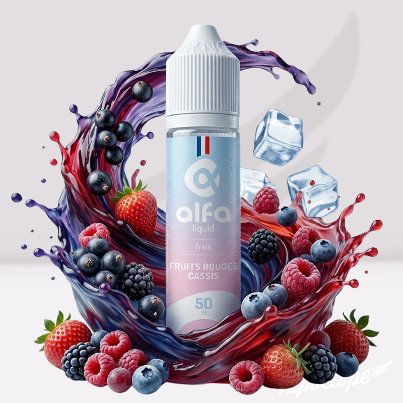 Fruits rouges Cassis - 50ml - Alfaliquid Alfaliquid