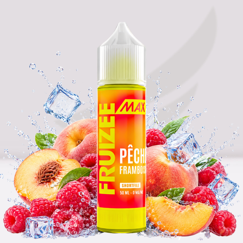 Pêche Framboise - 50ml - Fruizee Max - Eliquid France Eliquid France