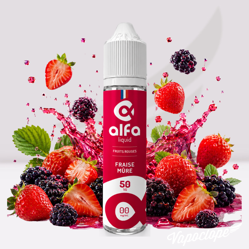 Fraise Mûre - 50ml - Alfaliquid Alfaliquid