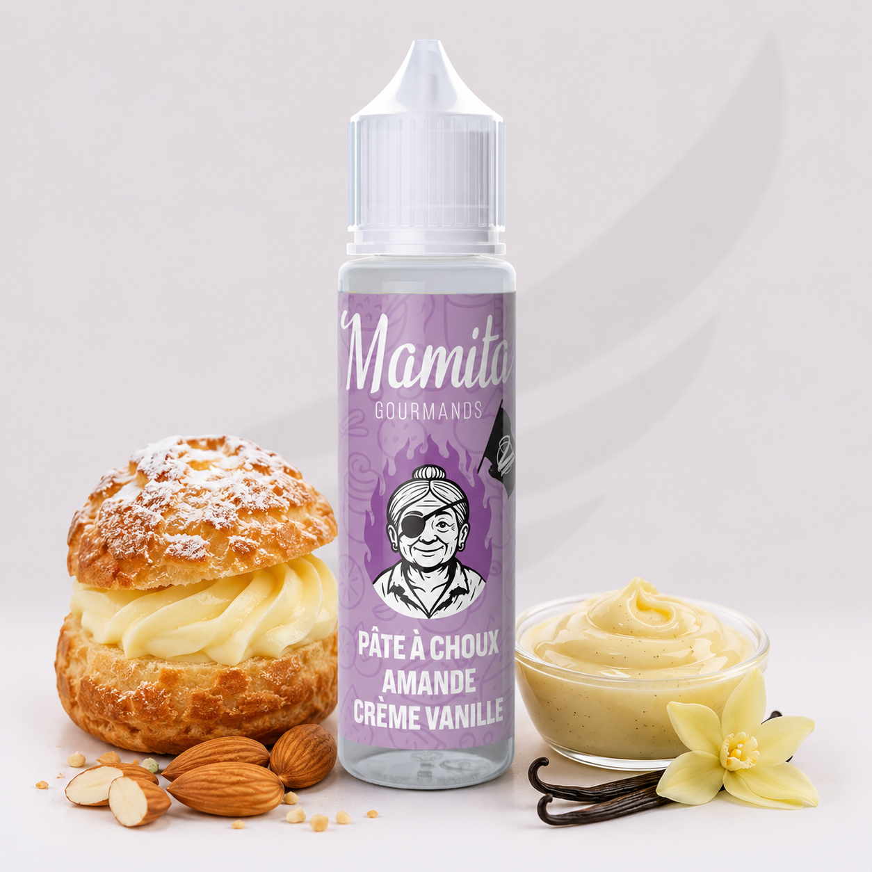 Pâte à choux Amande Crème Vanillée - 50ml - Mamita Le Labo Basque