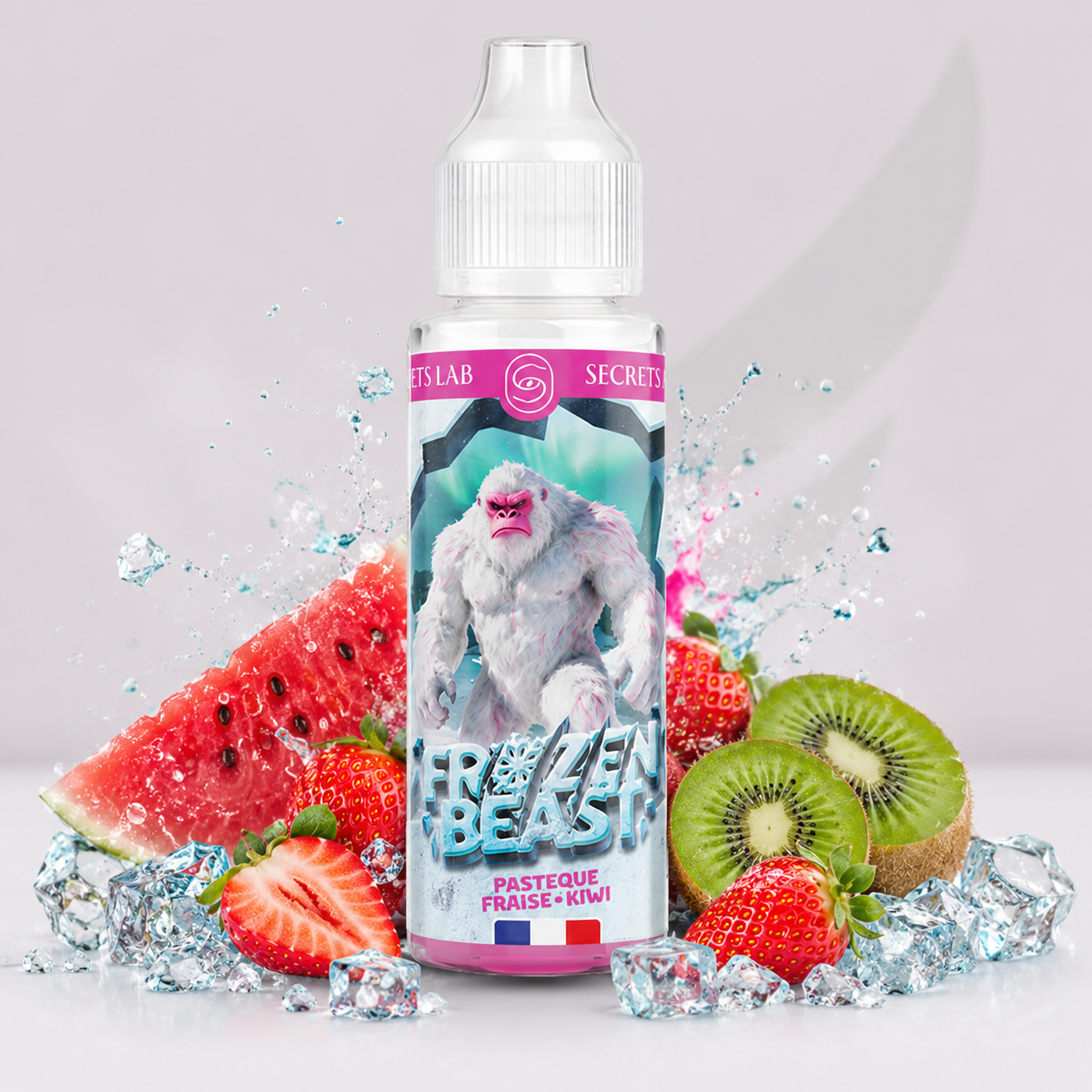 Pastèque Fraise Kiwi 50ml - Frozen Beast - Secret's LAb Secret's LAb