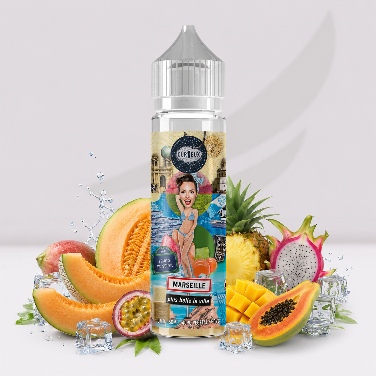 Marseille, Plus Belle La Ville - 50ml - Edition Hexagone Curieux E-liquides