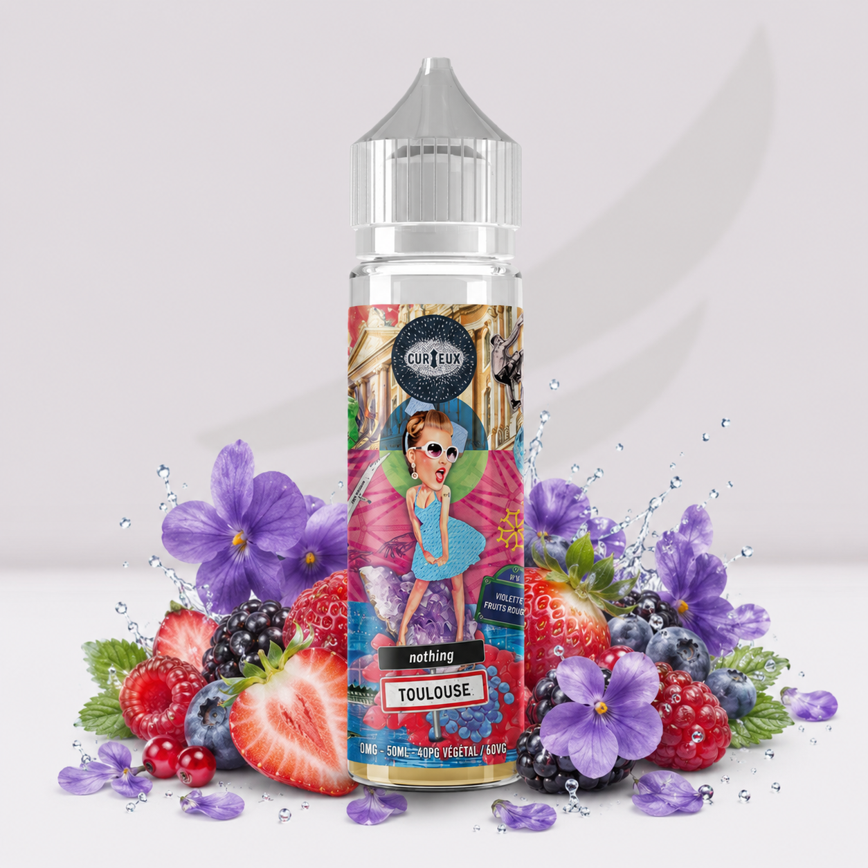Nothing Toulouse - 50ml - Hexagone - Curieux e-liquide Curieux E-liquides