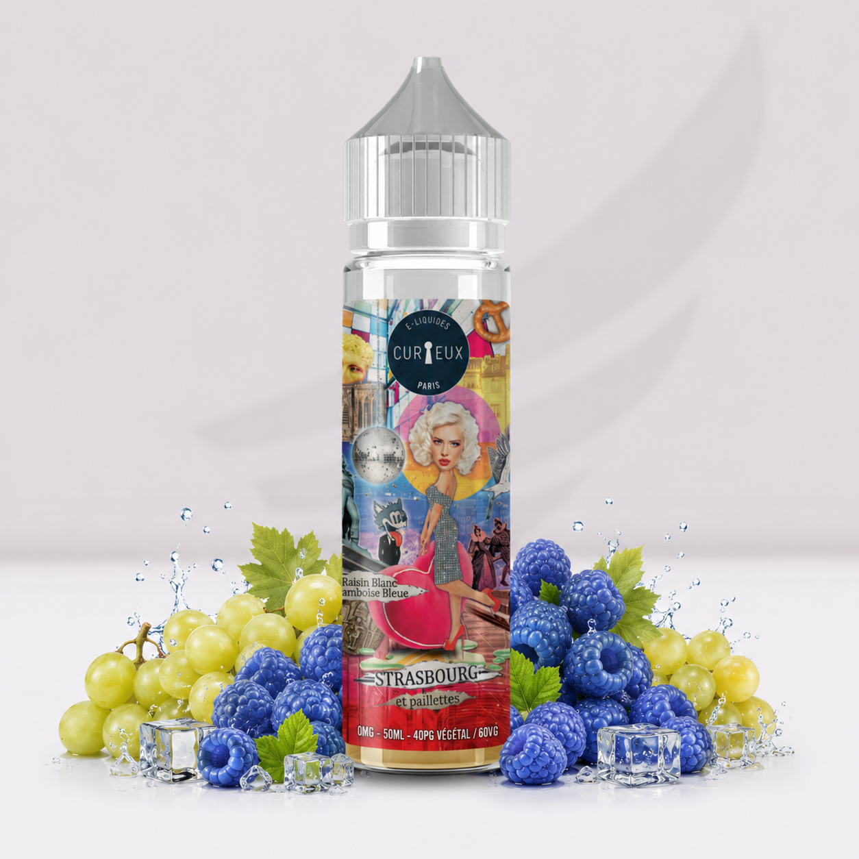 Strasbourg et Paillettes - 50ml - Curieux E-liquides Curieux E-liquides