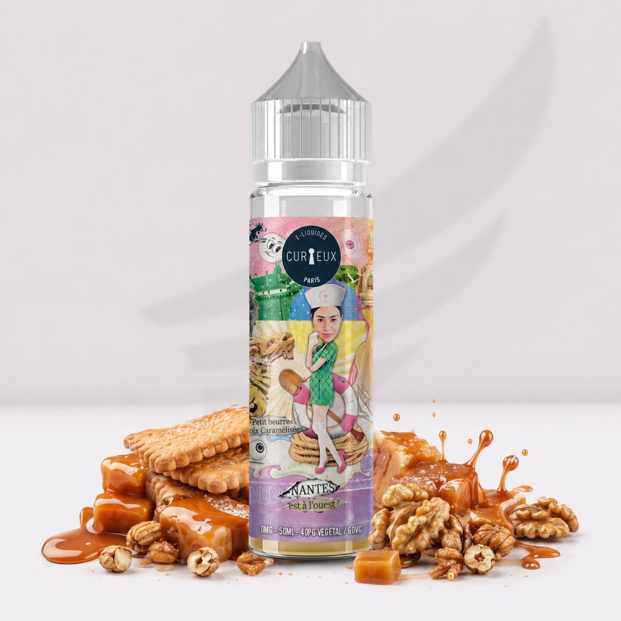 Nantes est à l'Ouest - 50ml - Curieux E-liquides Curieux E-liquides
