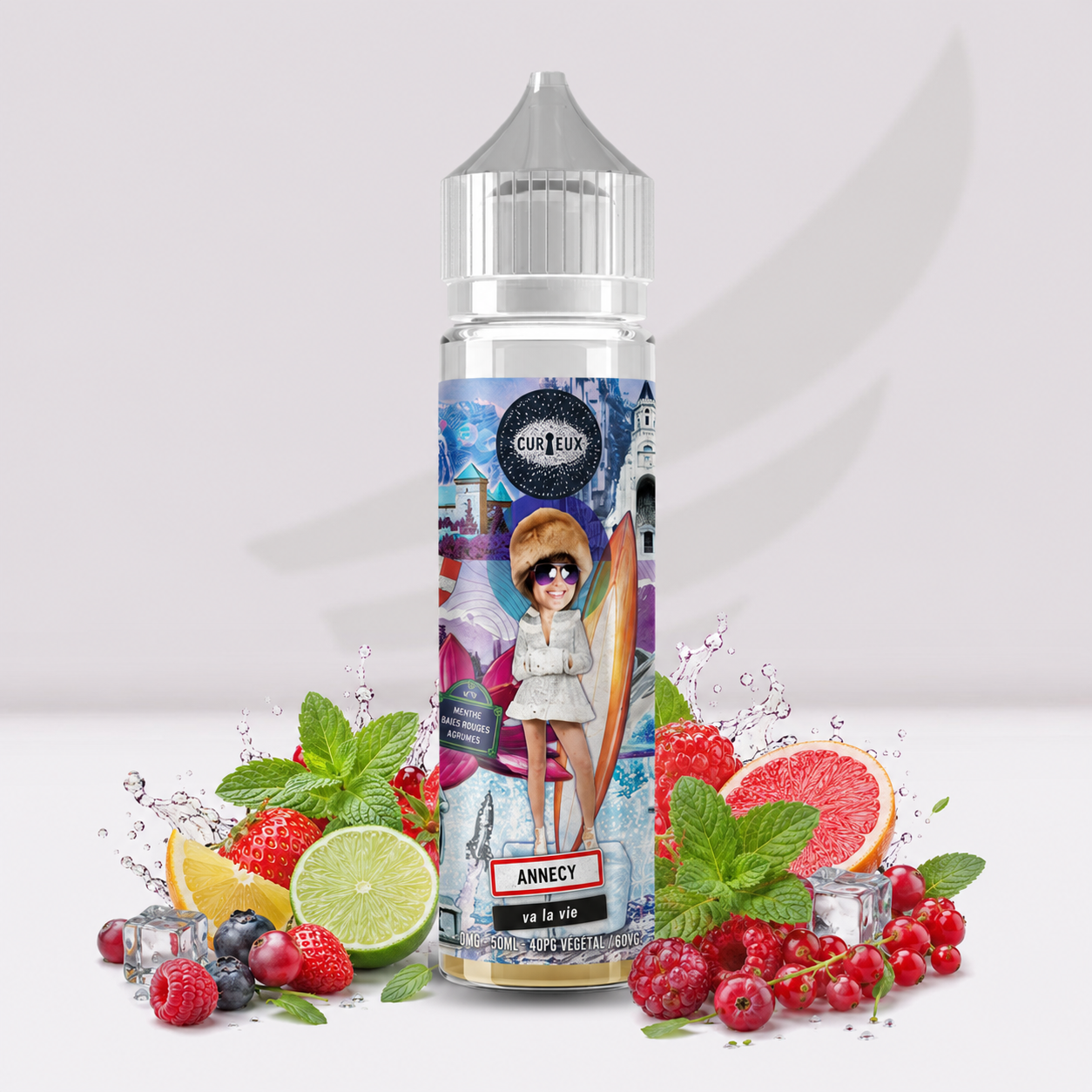 Annecy Va La Vie - 50ml - Hexagone Curieux E-liquides