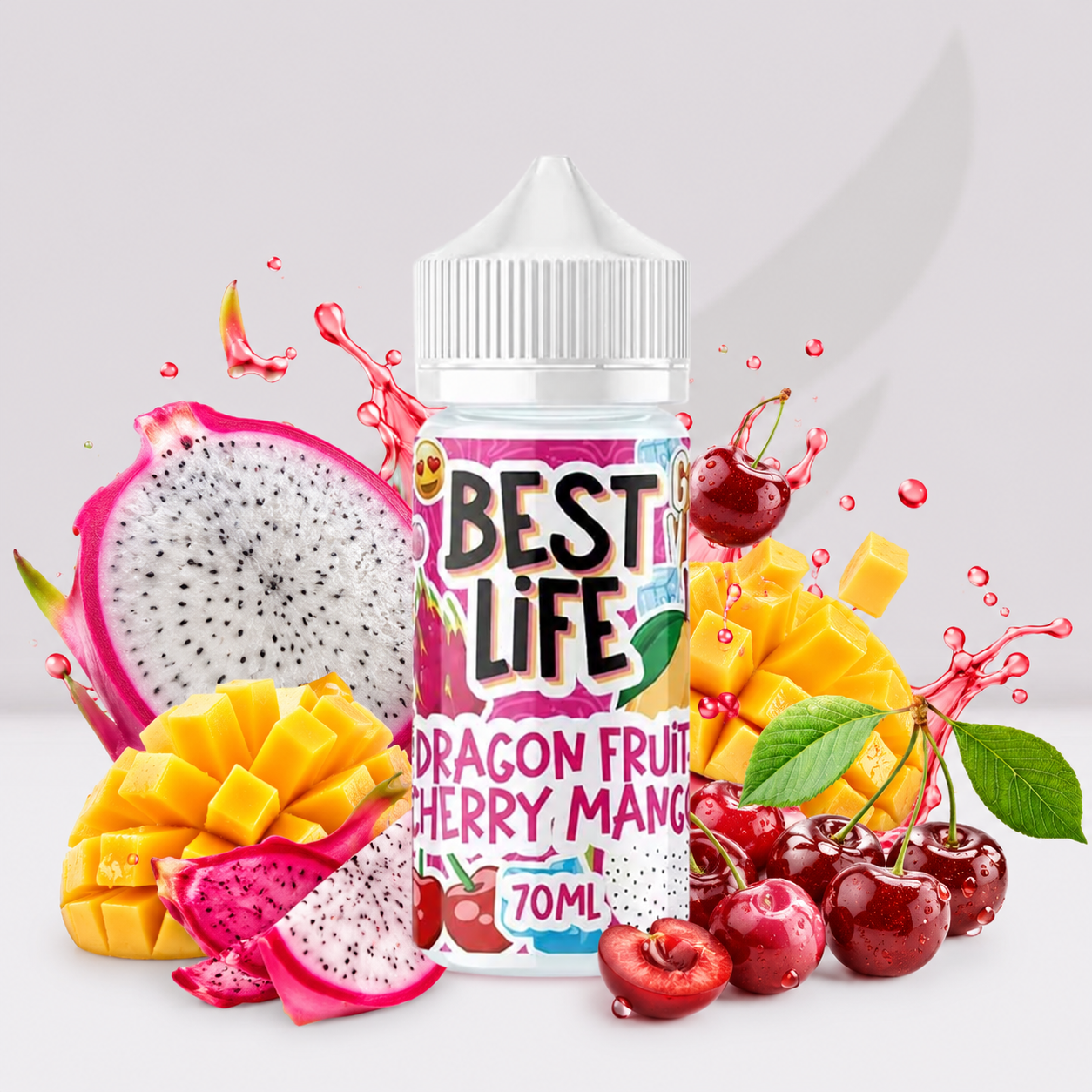 Dragon Fruit Cherry Mango - 70ml - Best Life Best Life E-Liquides