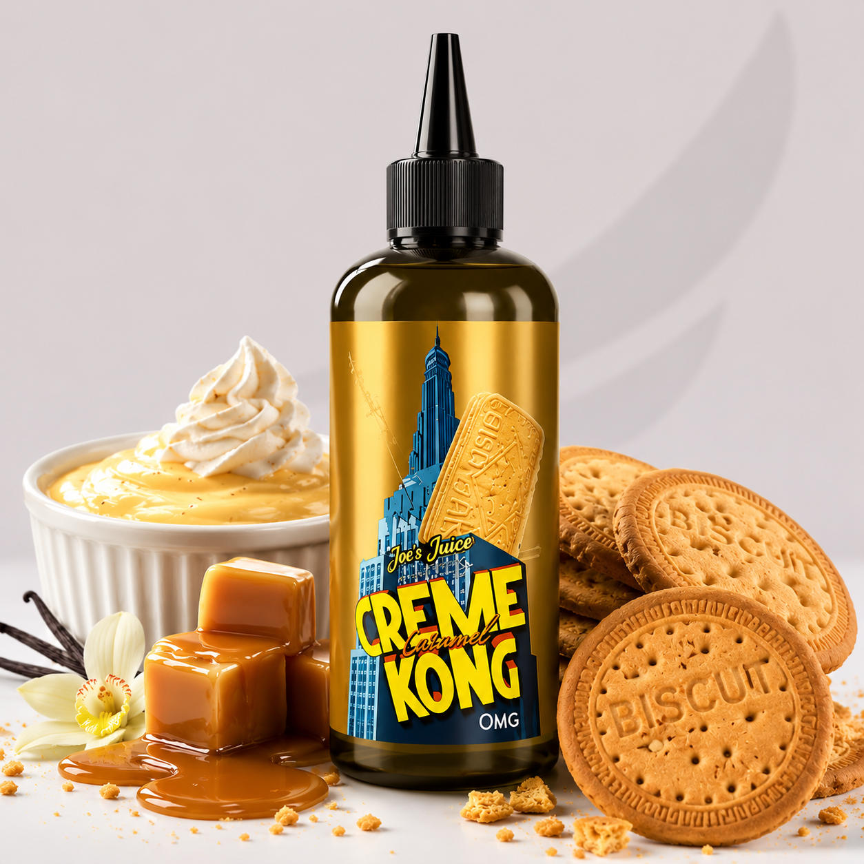 Creme Kong Caramel - 200ml - Joe's Juice Joe's Juice