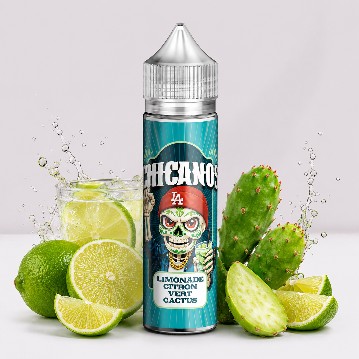 Limonade Citron Vert Cactus - 50ml - Chicanos Chicanos