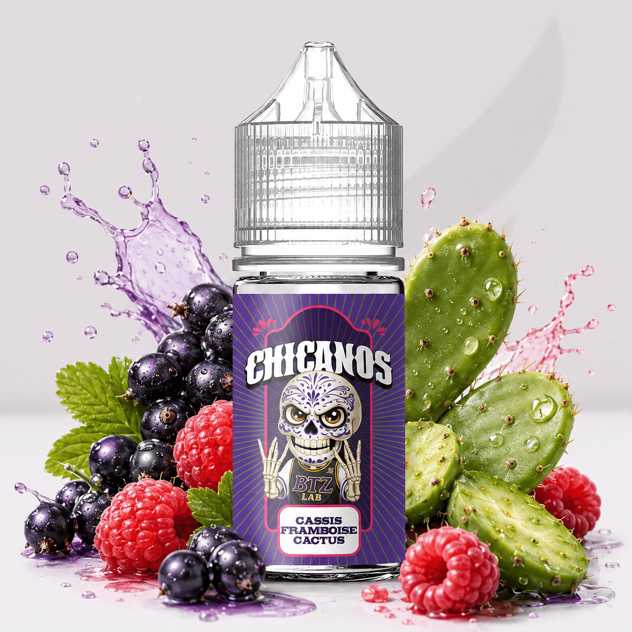 Arôme Cassis Framboise Cactus - 30ml - Chicanos Chicanos