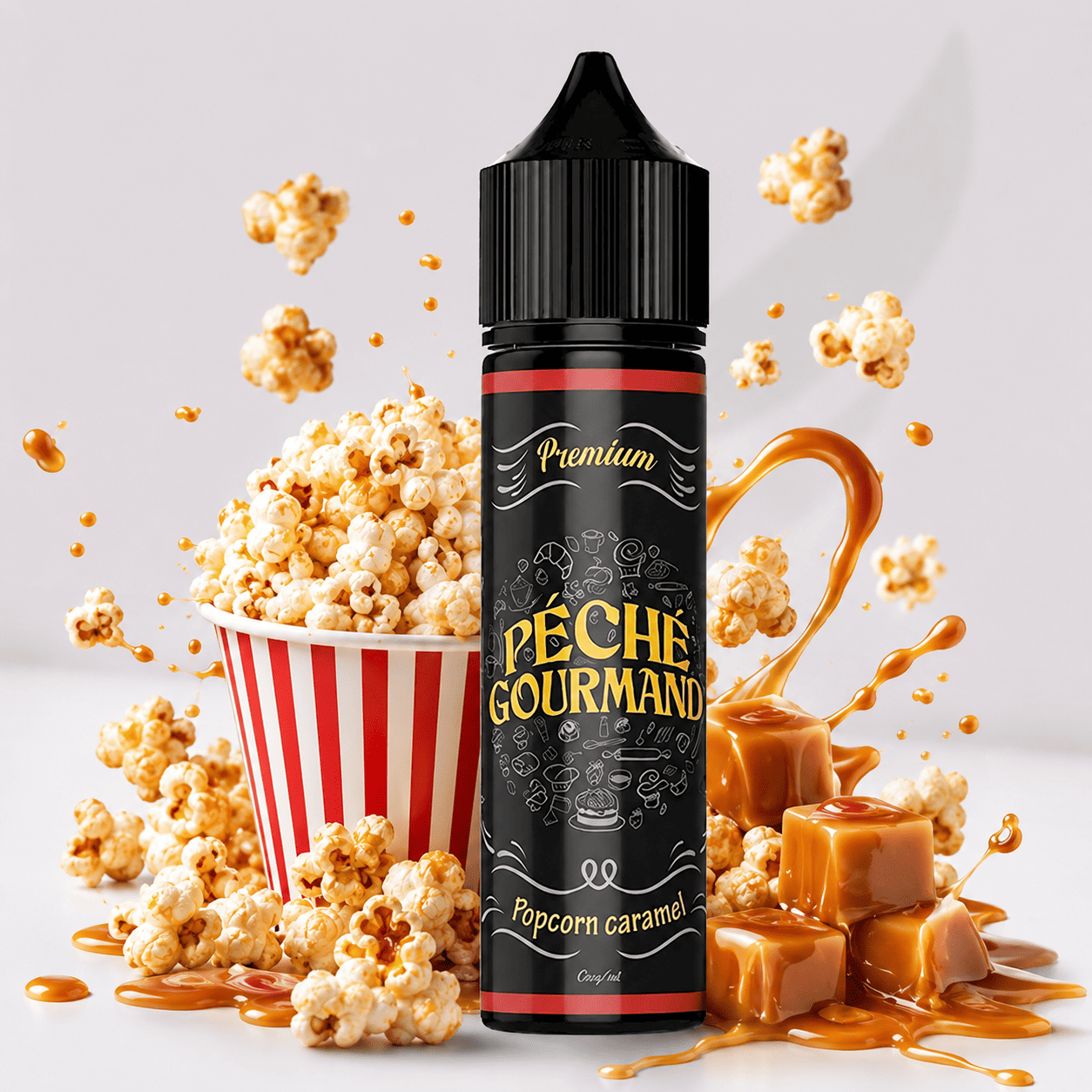 Pop Corn Caramel - 50ml - Péché Gourmand - O'Jlab