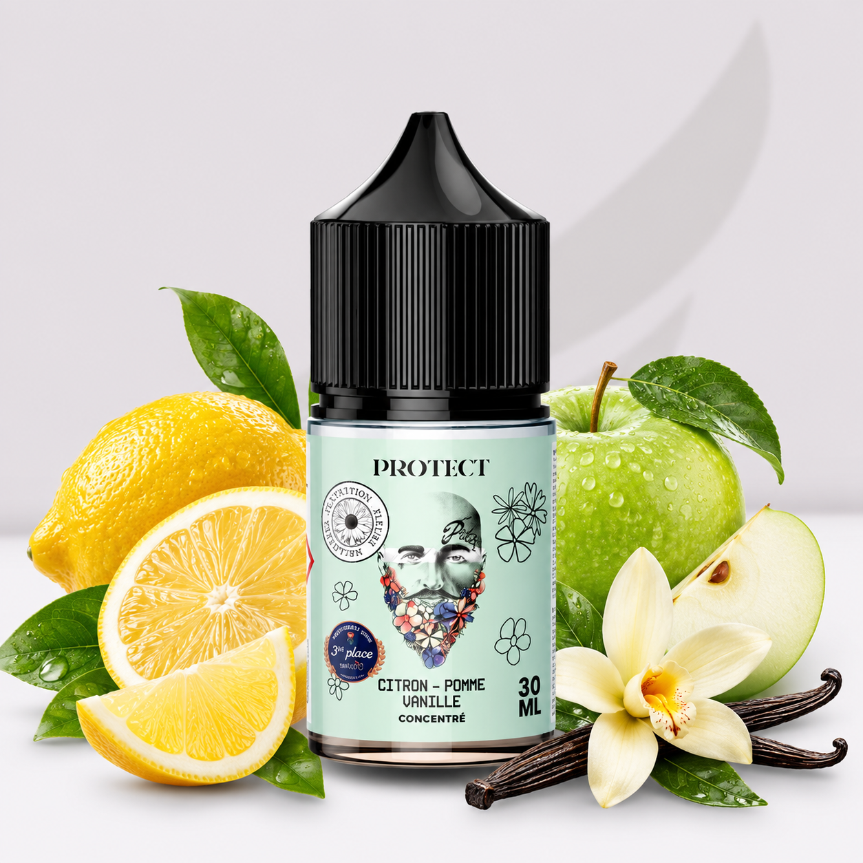 Arôme Citron Pomme Vanille - 30ml - Protect Protect