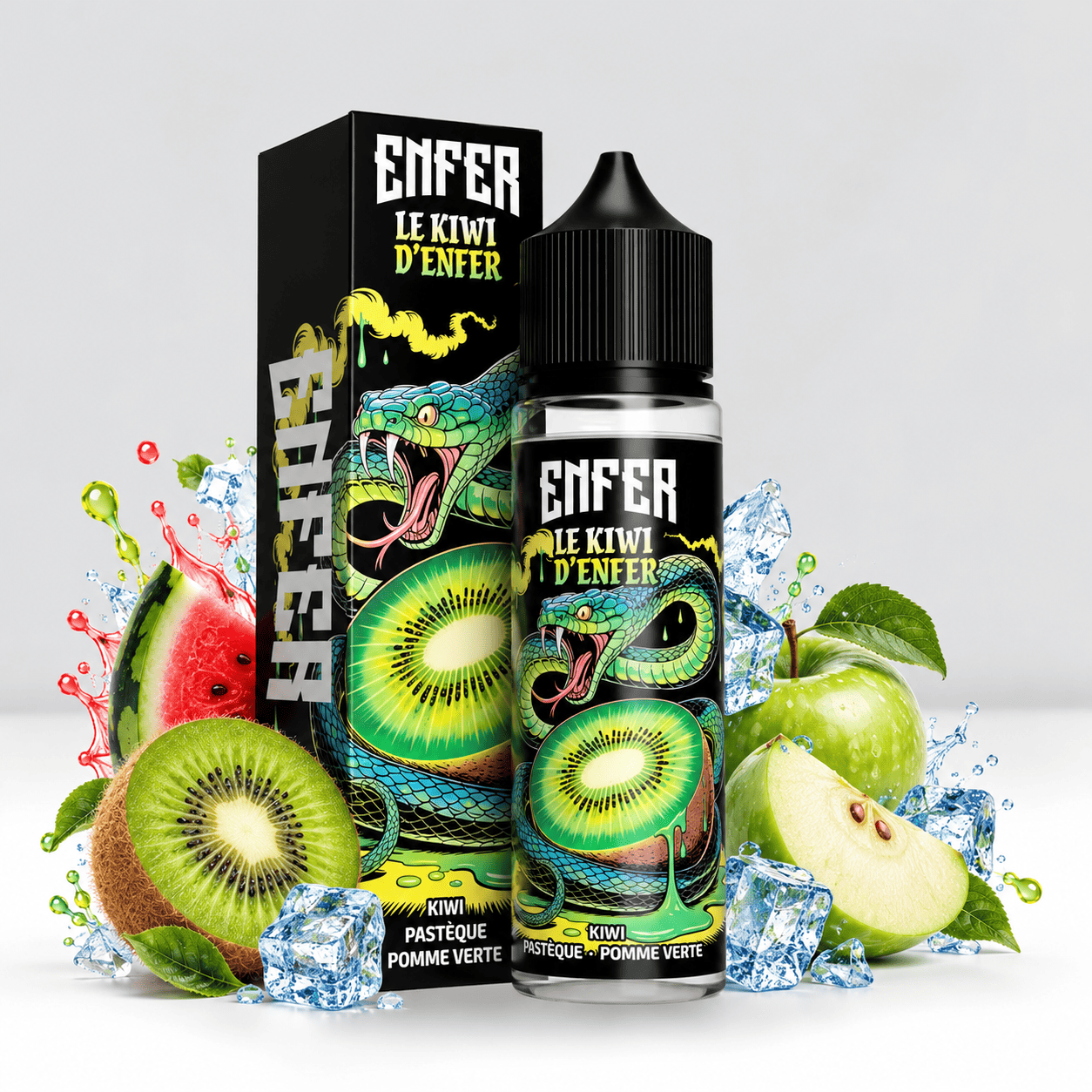 Le Kiwi d'ENFER- 50ml - Vape 47 Fuu