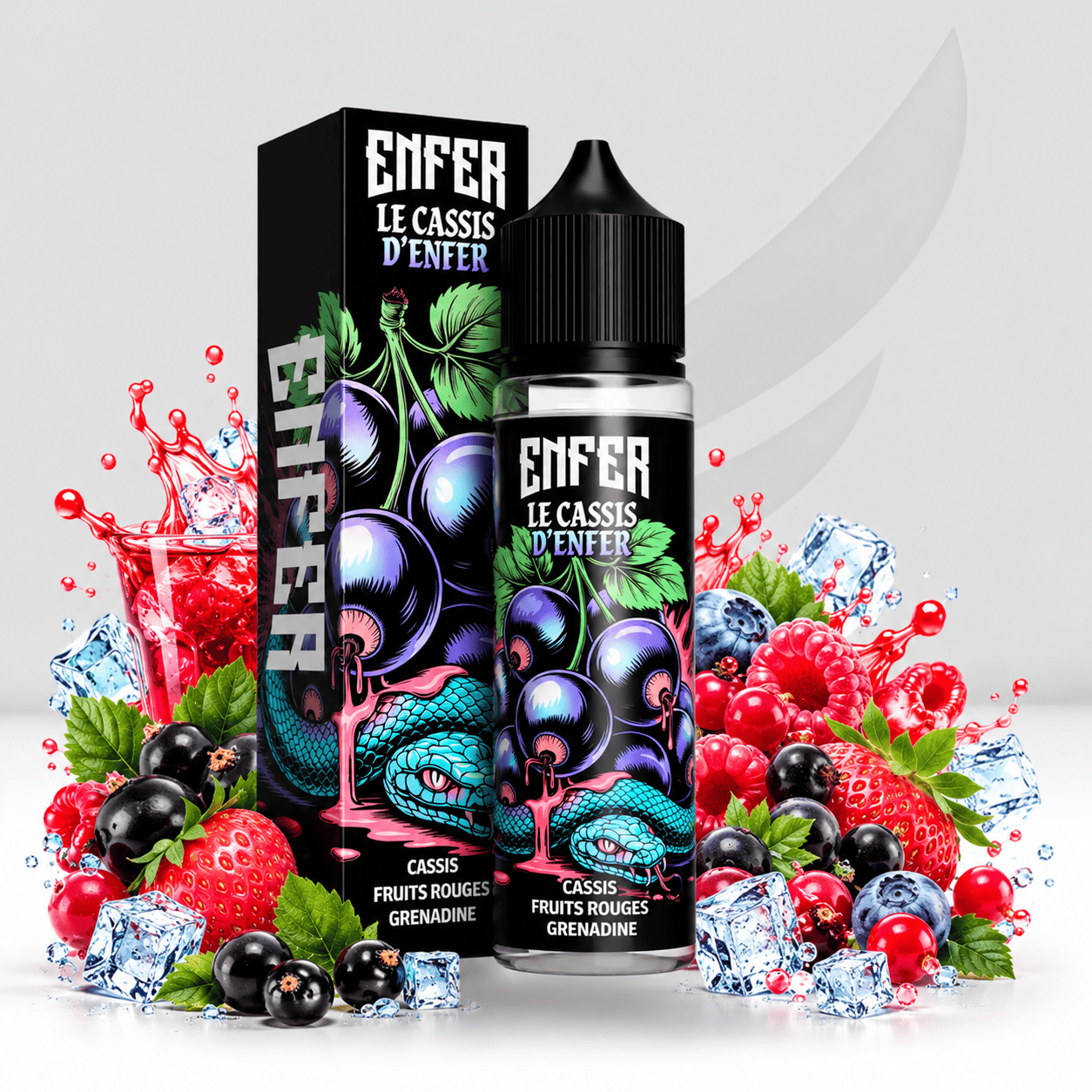 Le Cassis d'ENFER- 50ml - Vape 47 Fuu