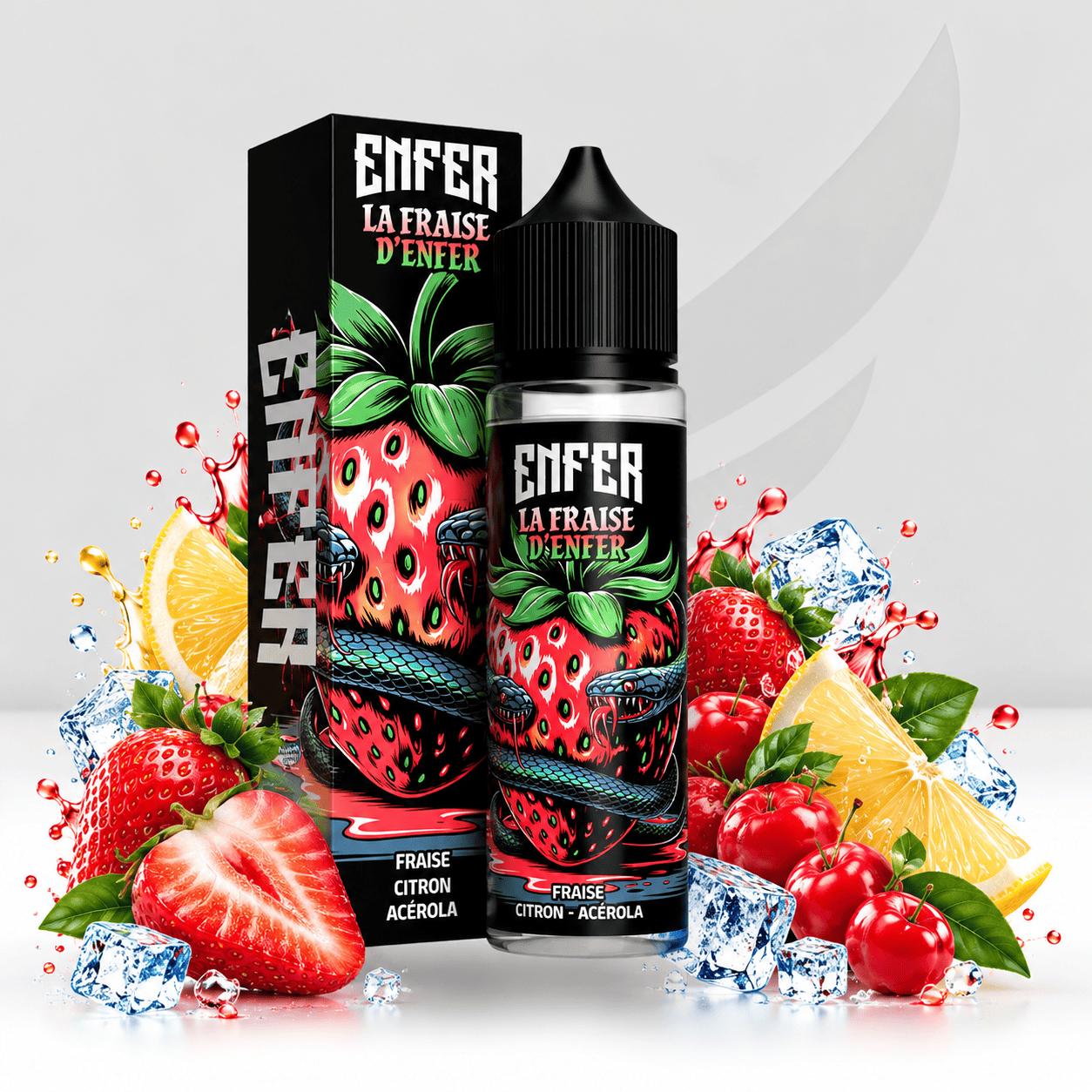 La Fraise d'ENFER- 50ml - Vape 47 Fuu
