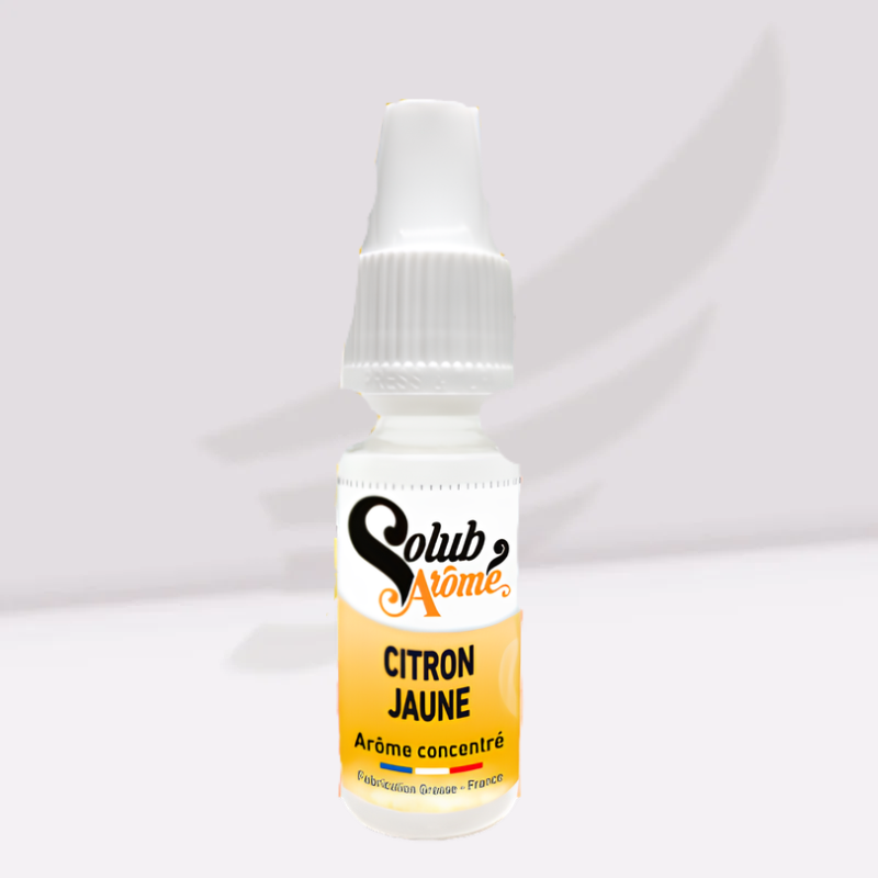 Arôme Citron Jaune Italie - Solubarome Solubarome