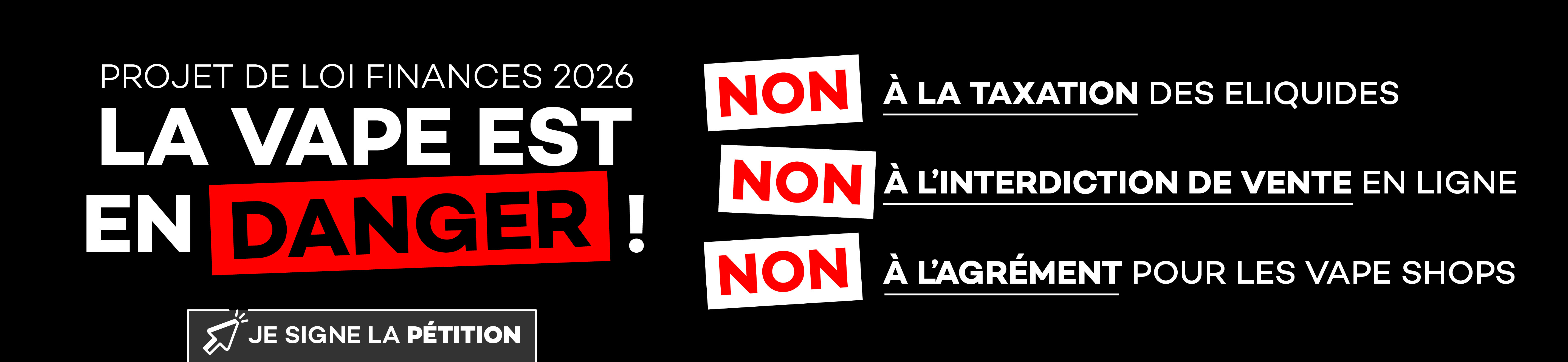 La vape est en danger !